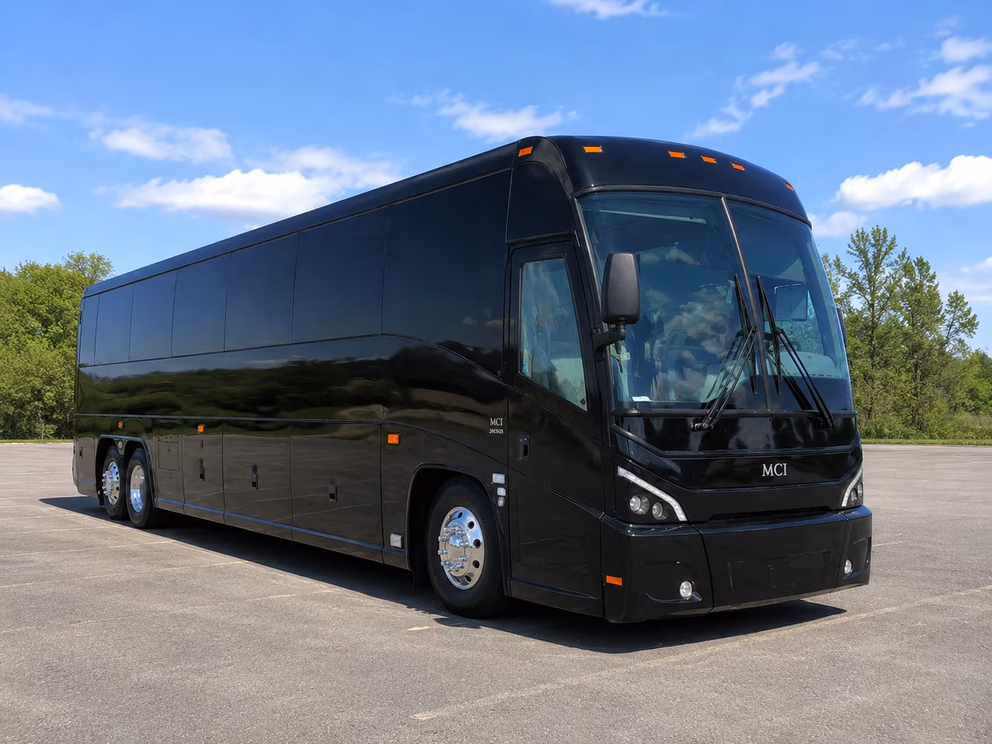 buses for canyon high school and villa park high school prom groups