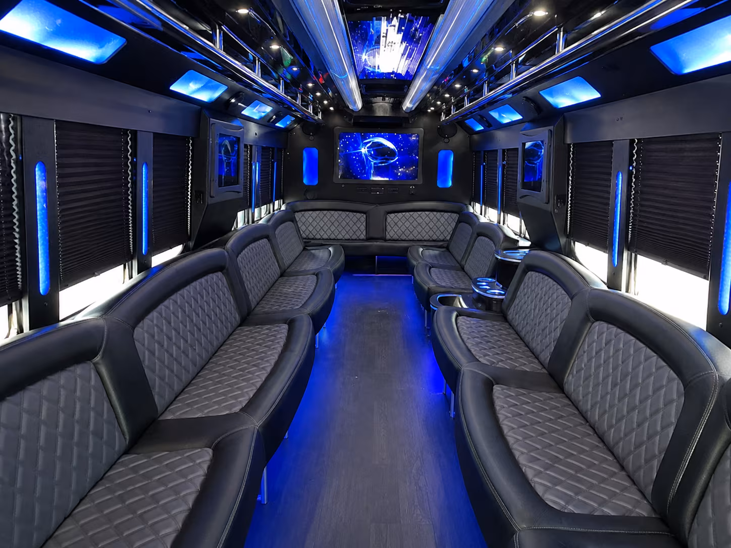 orange party bus rental gallery