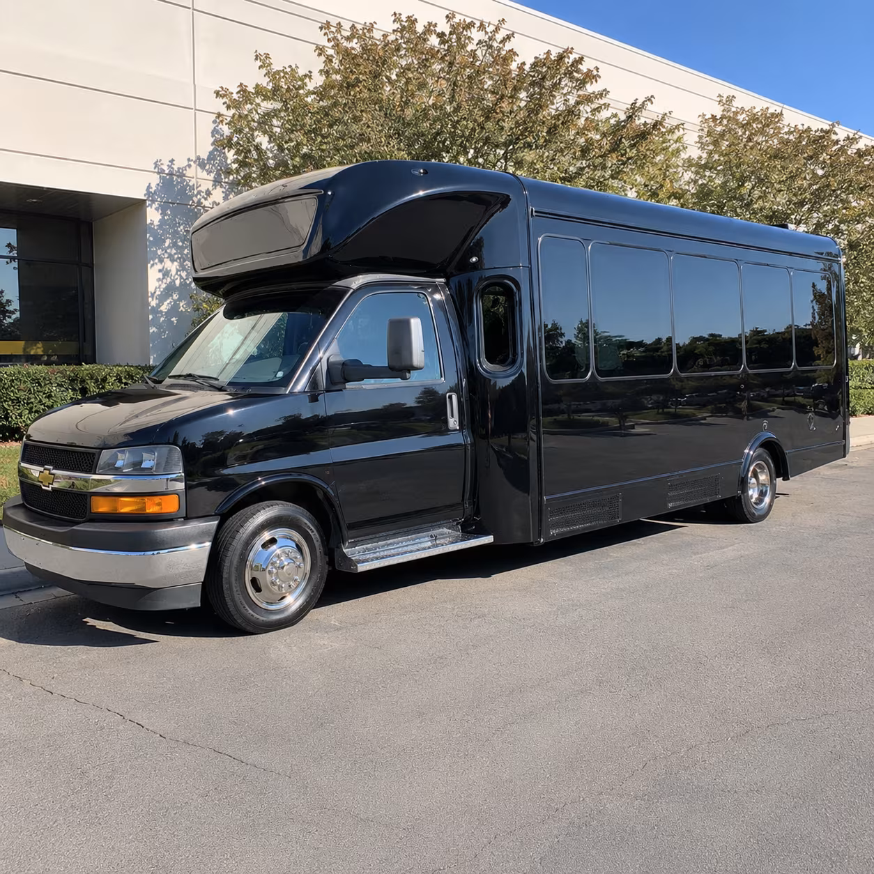 orange sporting event party bus rental